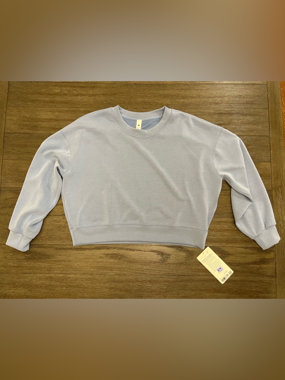 Lululemon Perfectly Oversized Cropped Crew Softstream